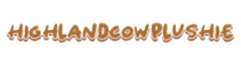 Highland Cow Plushie